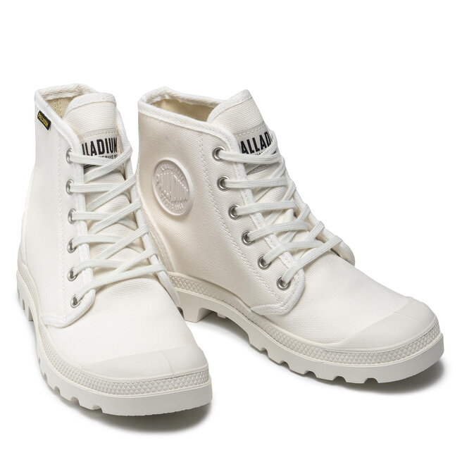 Palladium Schnürstiefeletten Palladium Pampa Hi Originale 75349-116-M Star White