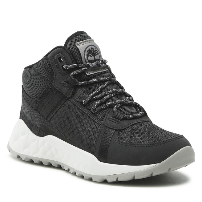 Timberland Bakancs Timberland Solar Wave Lt Mid TB0A432K015 Black Mesh