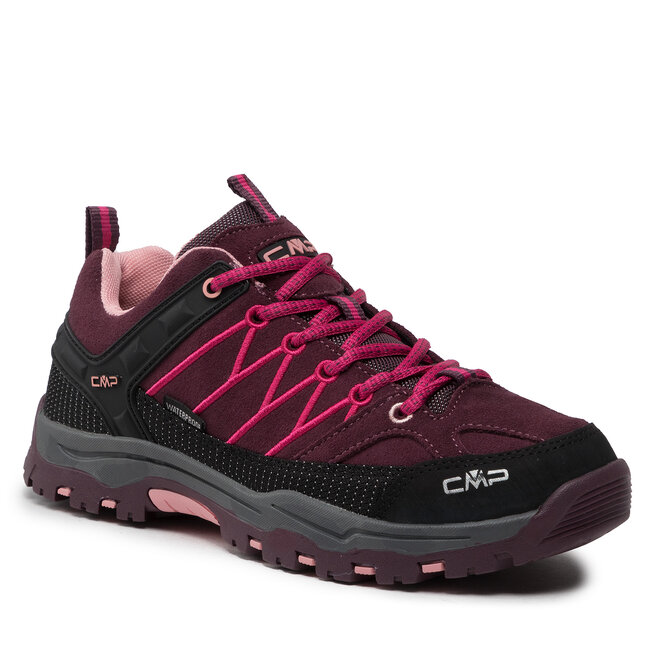 CMP Туристически CMP Rigel Low trekking Shoes Wp 3Q13244J Prugna/Peach 05HM