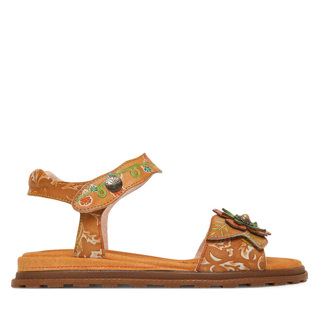 Sandały Laura Vita Brownieo 02 Beżowy - kobiece