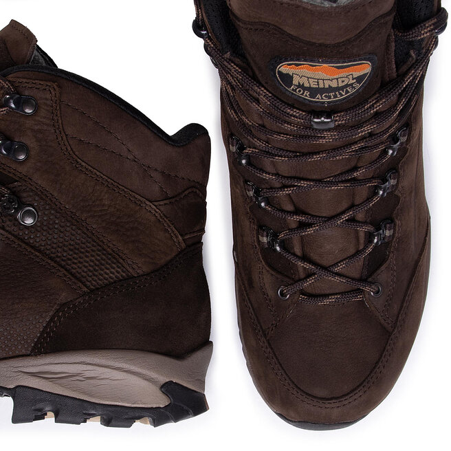 Meindl Trekkingschuhe Meindl Salerno GORE-TEX Gtx 2448 Dunkelbraun/Mocca 46