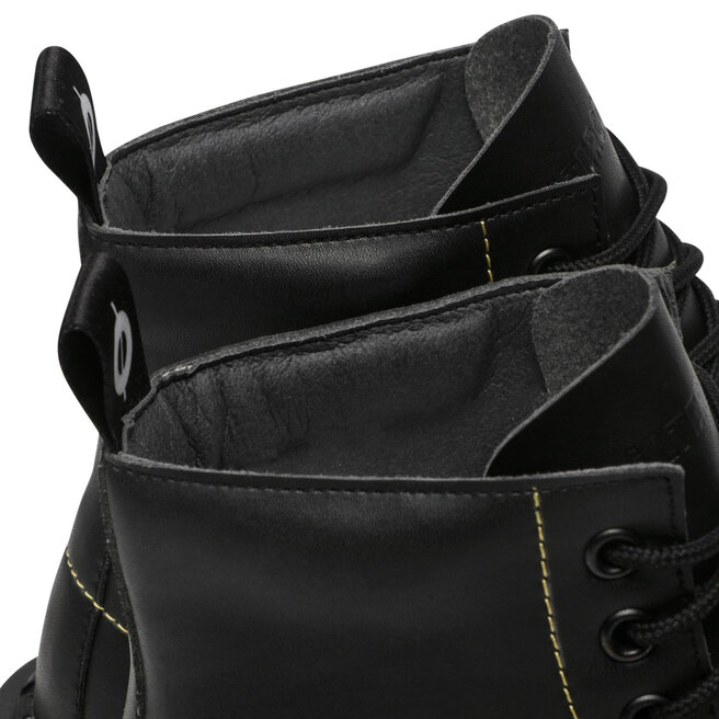 Altercore Klassiska kängor Altercore 653 Vegan Black/Yellow