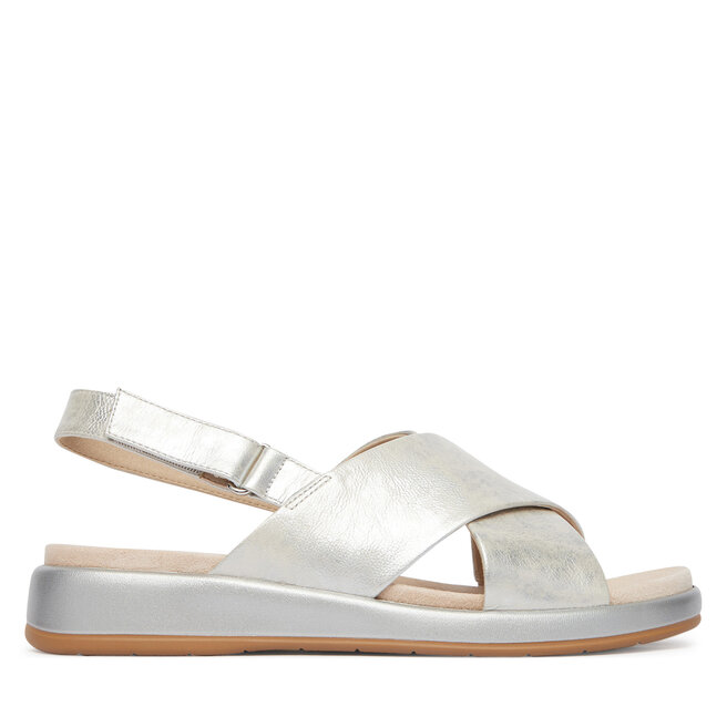 Sandały Caprice 9-28208-44 Srebrny - kobiece