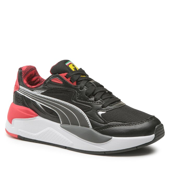 Puma Сникърси Puma Ferrari X-Ray Speed Jr 307653 01 Puma Black/Rosso Corsa