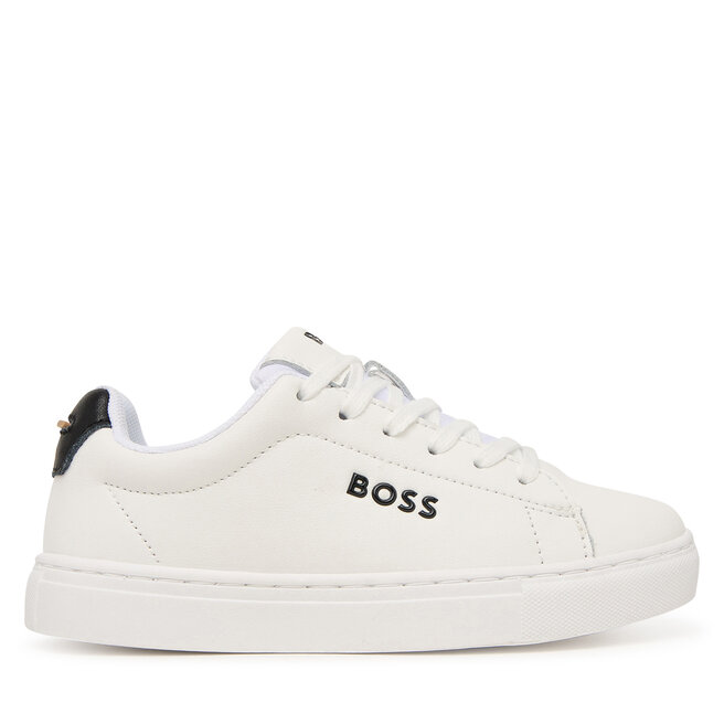 Sneakersy BOSS J53248 M Biały - chłopięce