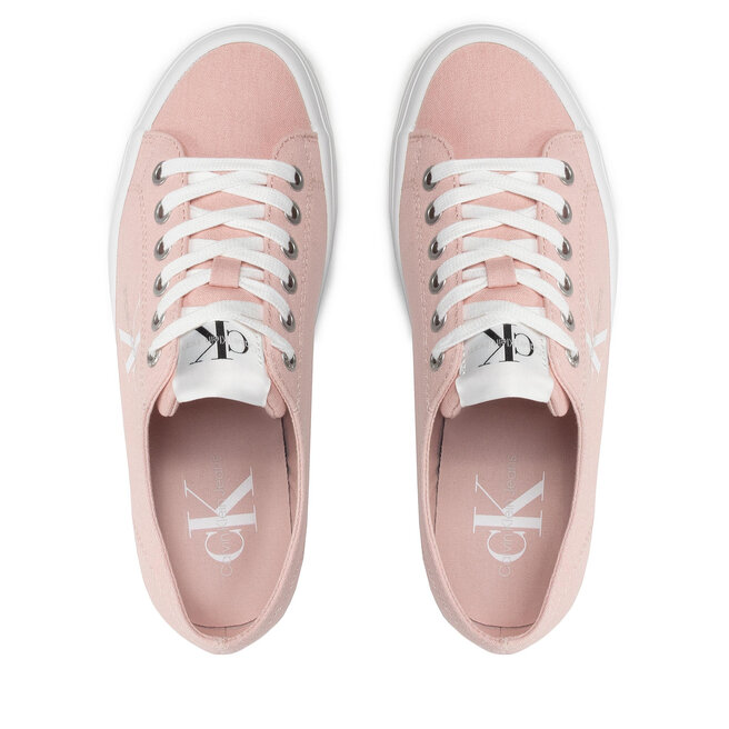 calvin klein jeans vulcanized flatform laceup