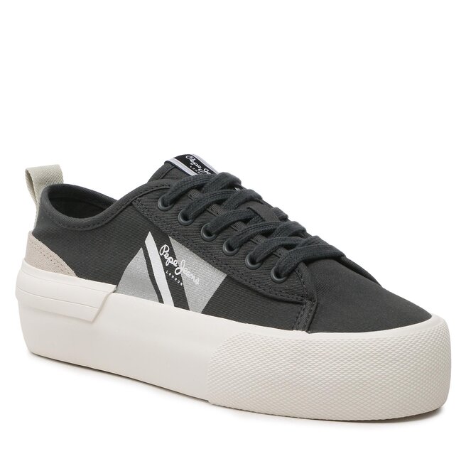 Teniși Pepe Jeans Allen Flag Color W PLS31488 Black 999