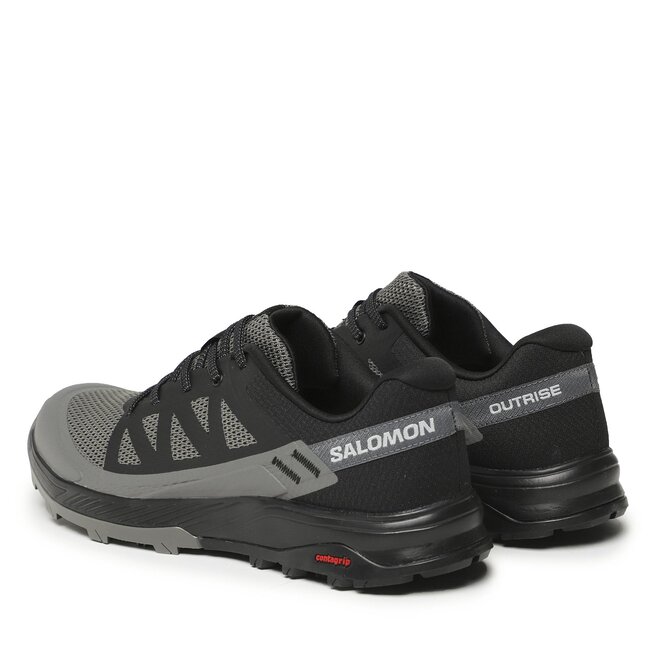 Salomon Trekingová obuv Salomon Outrise L47143100 Black/Pewter/Black