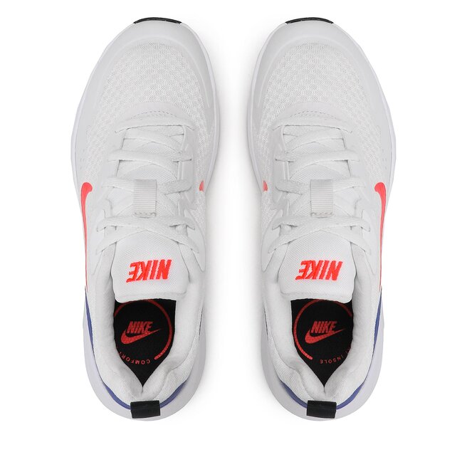 Nike Обувки Nike Wearallday CJ1677 109 Summit White/Bright Crimson