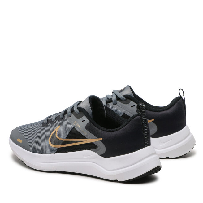 Nike Παπούτσια Nike Downshifter 12 Nn (Gs) DM4194 005 Cool Grey/Metallic Gold/Black