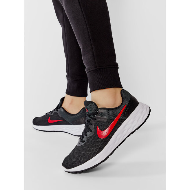 Nike Pantofi Nike Revolution 6 Nn DC3728 005 Black/Univeristy Red