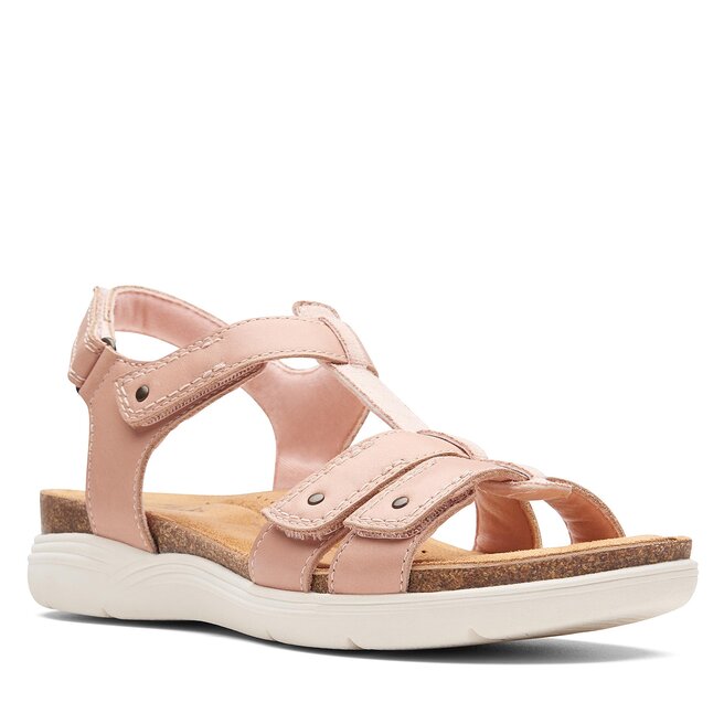 Sandale Clarks April Cove 26170513 Blush Leather