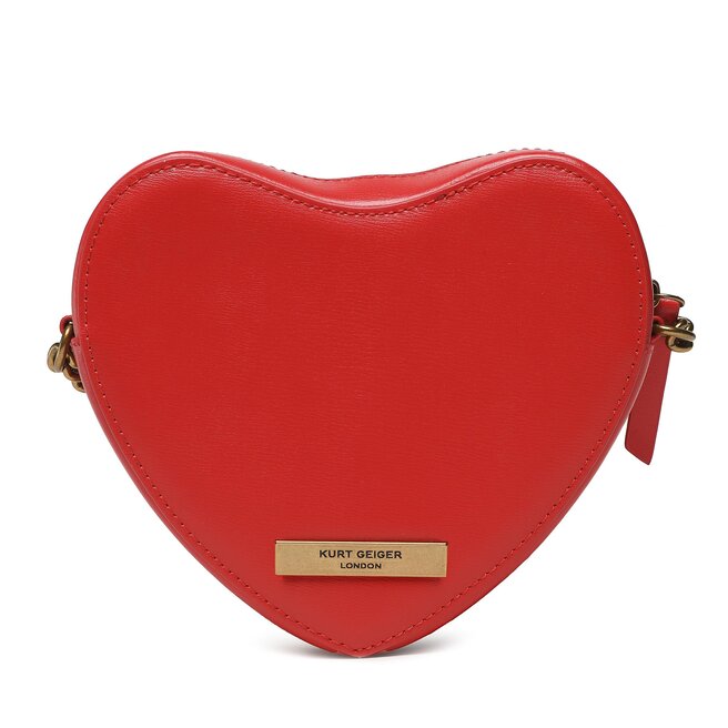 Kurt Geiger Geantă Kurt Geiger Kensington Heart Xbody 7146351109 Red/Dark