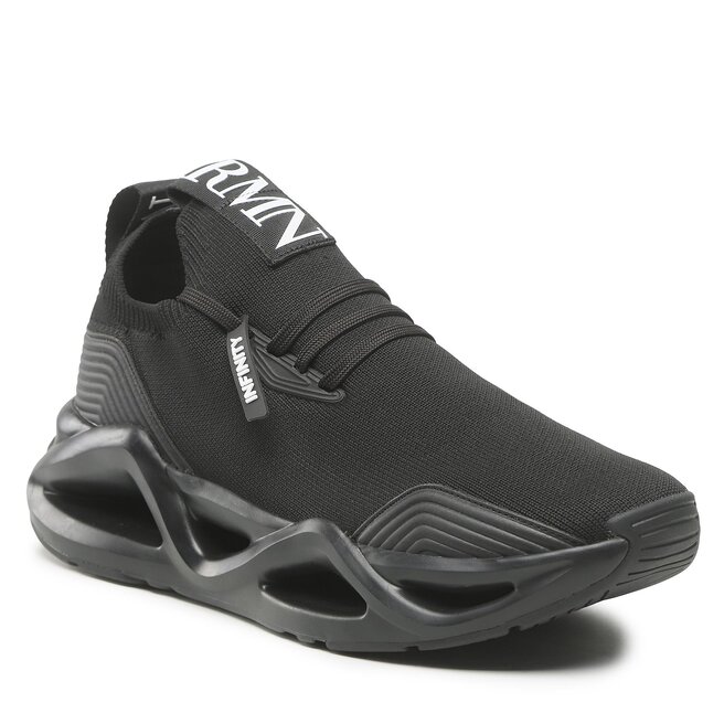 Sneakers EA7 Emporio Armani X8X124 XK302 A083 Triple Black A083 imagine noua gjx.ro