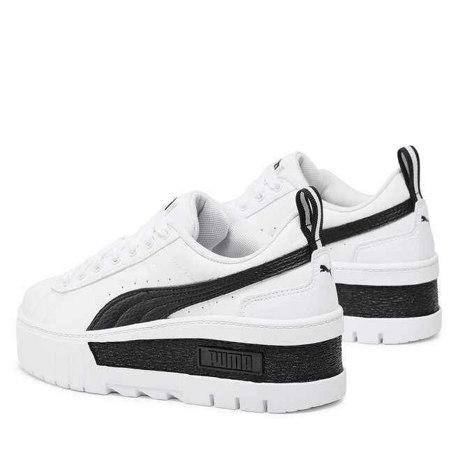 Puma Сникърси Puma Mayze Wedge Wns 386273 01 Puma White/Puma Black