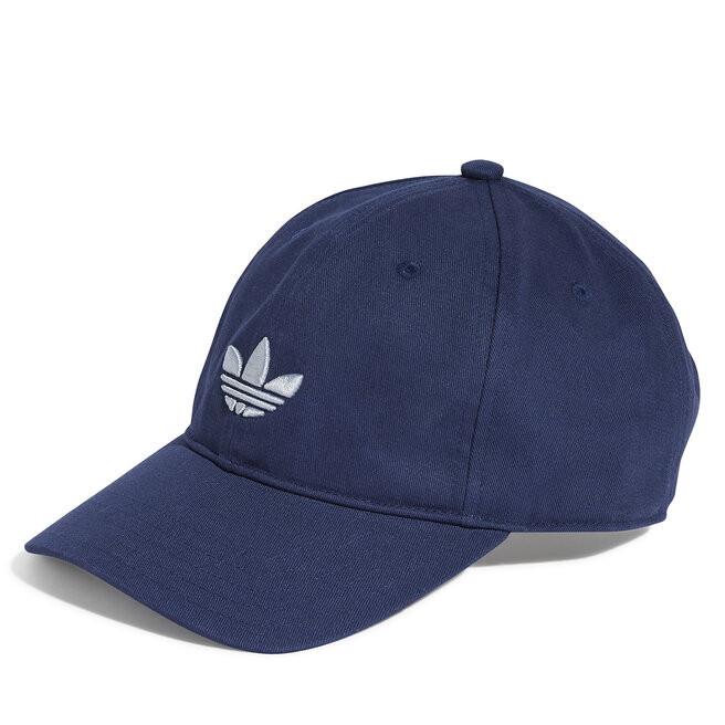 Czapka z daszkiem adidas adicolor Classic Trefoil - Granatowy