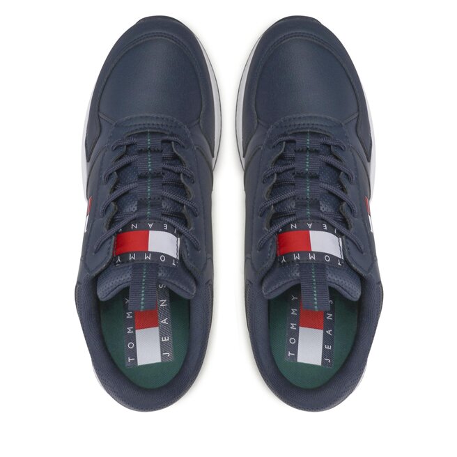 Tommy Jeans Sneakersy Tommy Jeans Flexi Runner Ess EM0EM01080 Twilight Navy C87