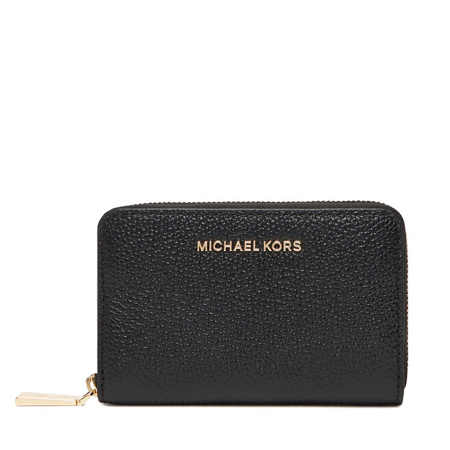 Mały Portfel Damski MICHAEL Michael Kors Jet Set - Czarny
