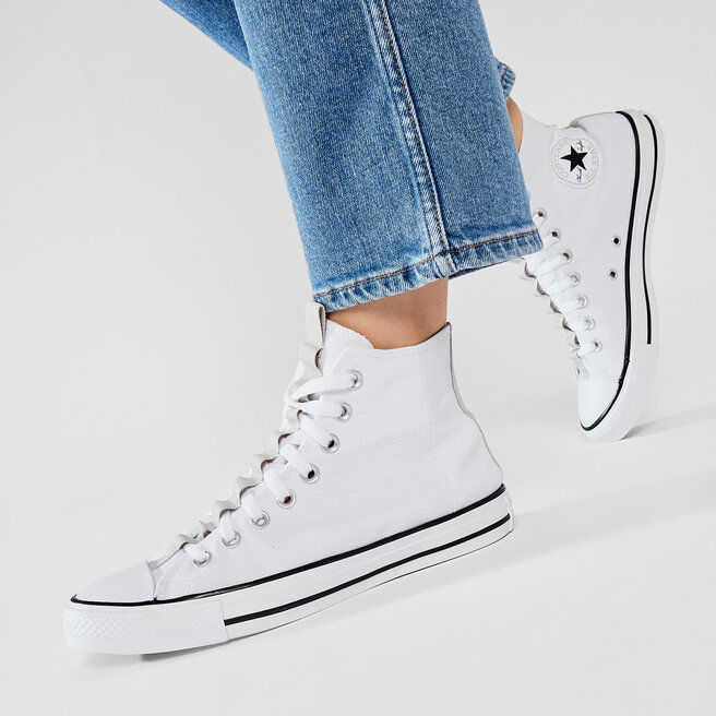 Converse Scarpe da ginnastica Converse Ctas Hi 170131C White/String/Black