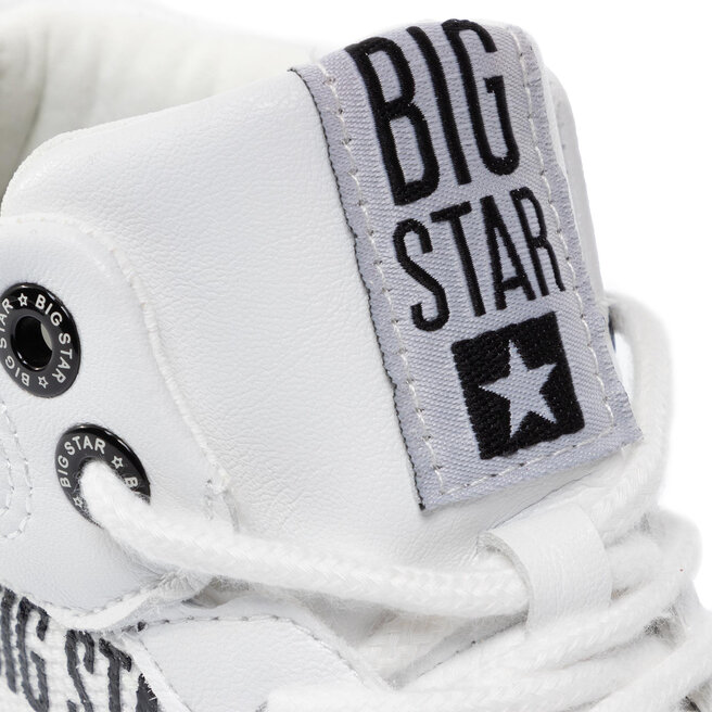 Big Star Shoes Tygskor Big Star Shoes EE274356 White