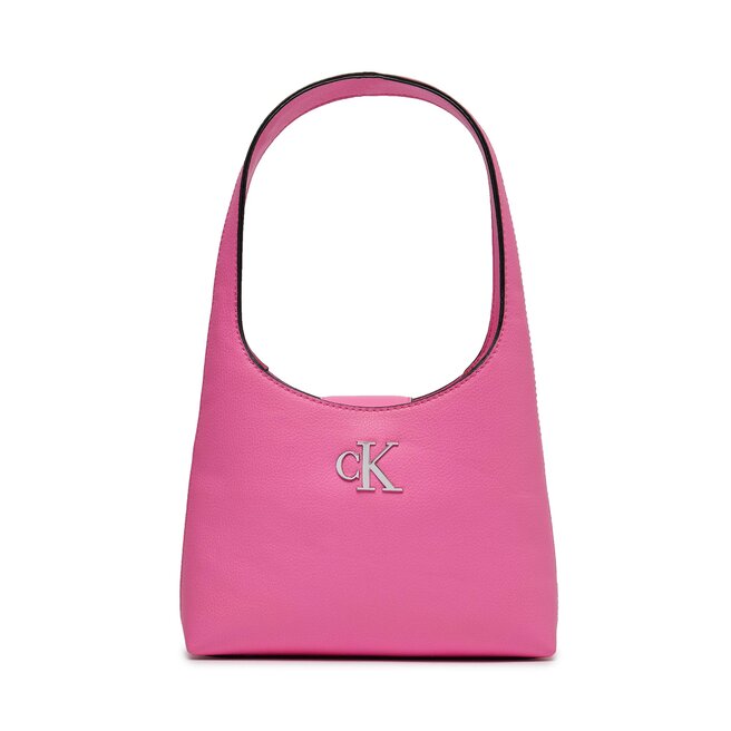 Torebka Calvin Klein Jeans Minimal Monogram Shoulder Bag - Różowy