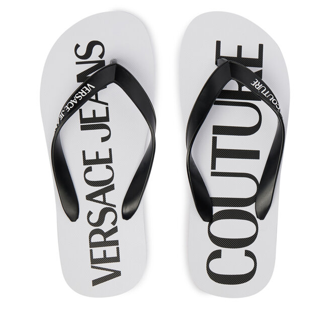 Japonki Versace Jeans Couture 80VA3SQ7 ZSS81 Biały -