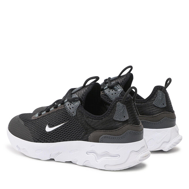 Scarpe Nike React Live GS CW1622 003 Black White Dk Smoke Grey