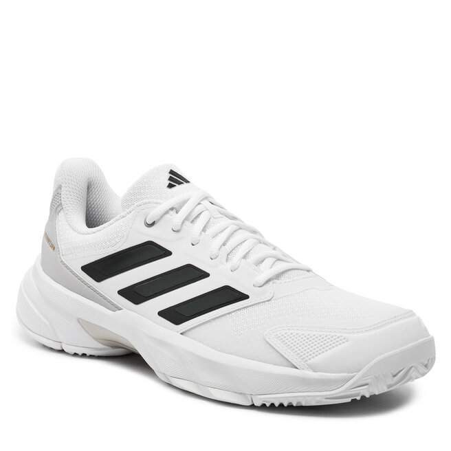 Schuhe adidas CourtJam Control 3 Tennis IF7888 Weiß | eschuhe.de