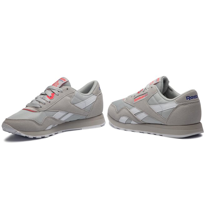 Batai Reebok Cl Nylon M Txt CN2965 Skull Grey Neon Cherry