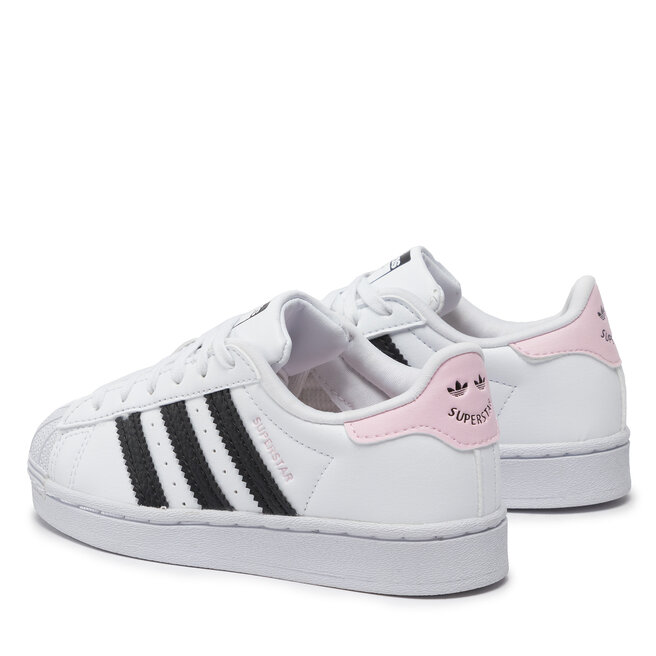superstar blush pink stripes