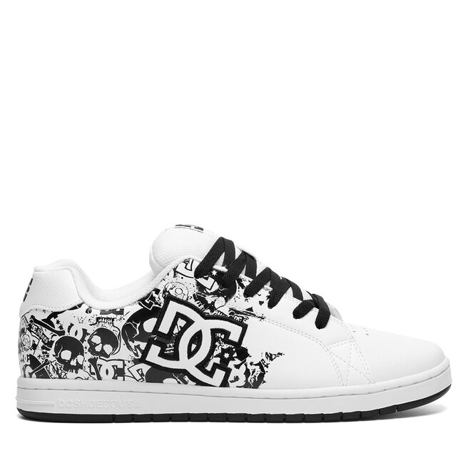 Sneakersy DC Shoes GAVELER ADYS100536-TPR Biały - męskie