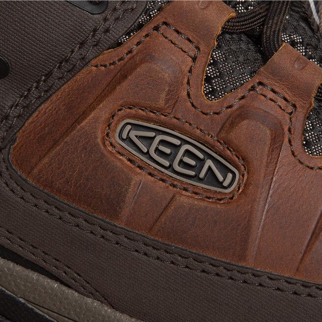 Keen Trekingová obuv Keen Targhee III Mid Wp 1023030 Chestnut/Mulch