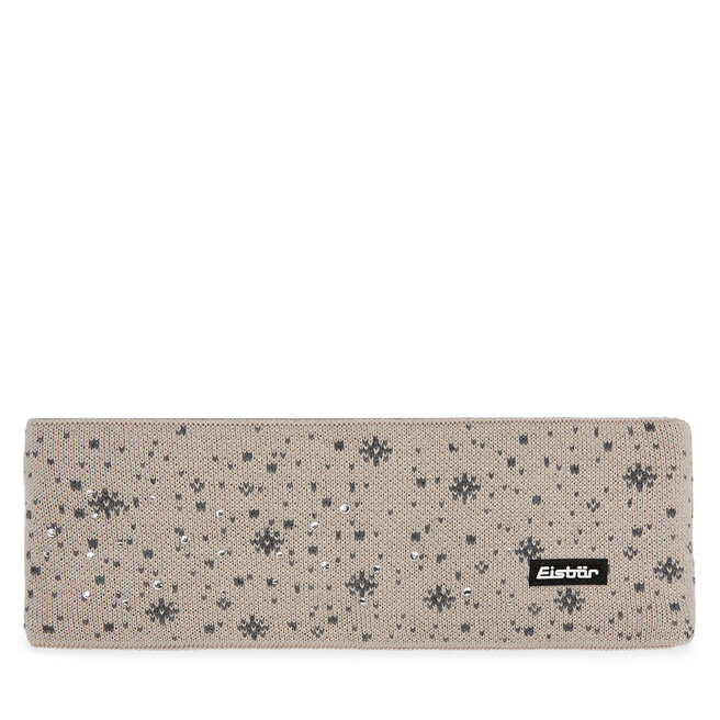 Opaska materiałowa Eisbär Rana Crystal Stb - 133 Srebrny