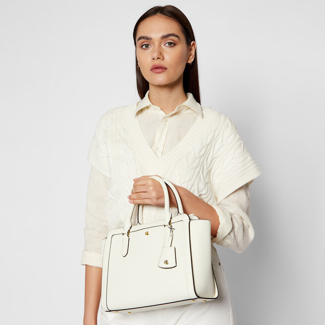 Lauren Ralph Lauren Táska Lauren Ralph Lauren Brooke 431818786007 Cream