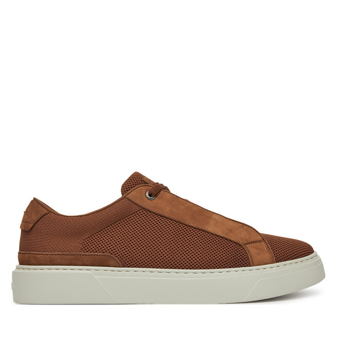 Sneakersy BOSS Gary Tenn Ktsd - Brązowy