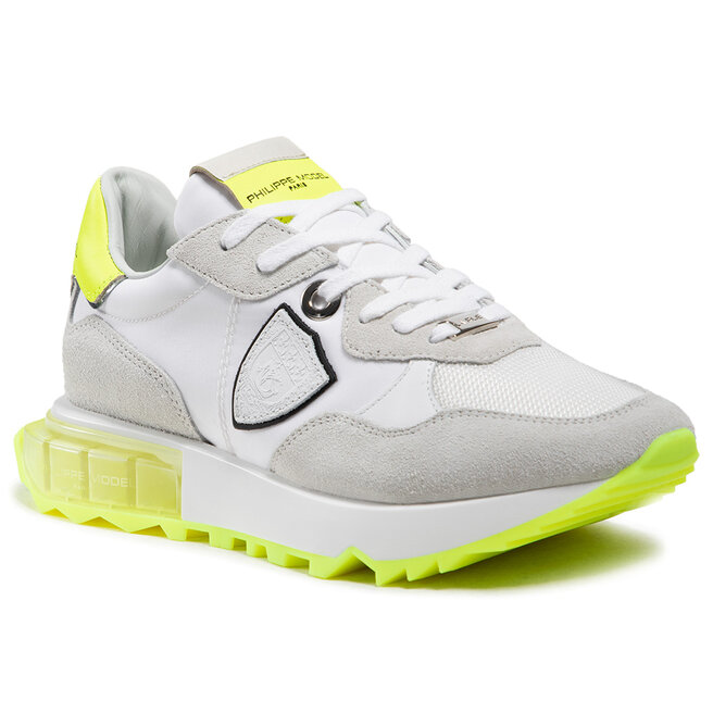 Сникерсы Philippe Model La Rue Low W LRLD WF01 Fluo/Blanc Jaune • Eobuv.com