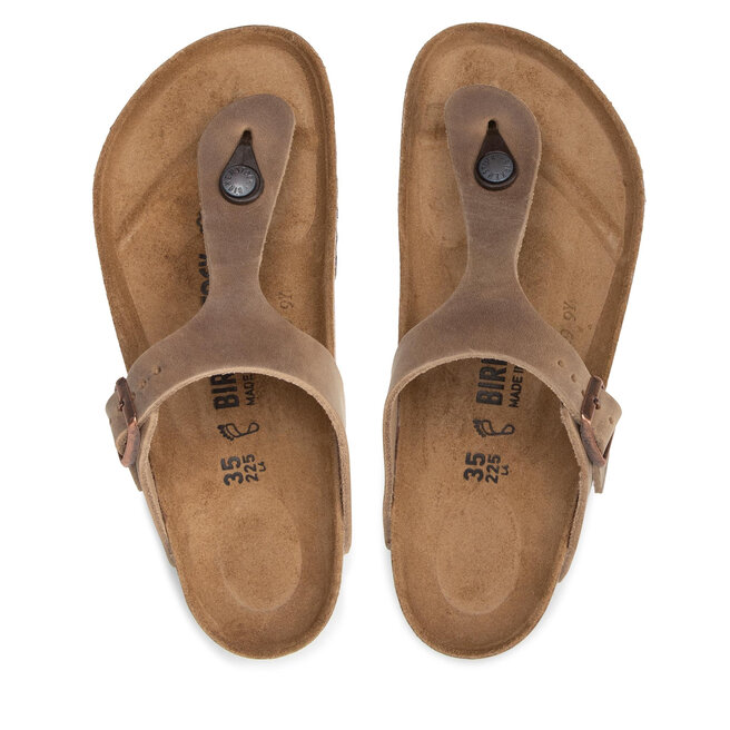 Birkenstock Infradito Birkenstock Gizeh Bs 0943811 Tabacco Brown