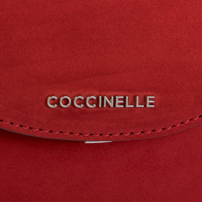 Coccinelle Táska Coccinelle ER6 Andromeda Suede E1 ER6 18 01 01 Polish Red R08