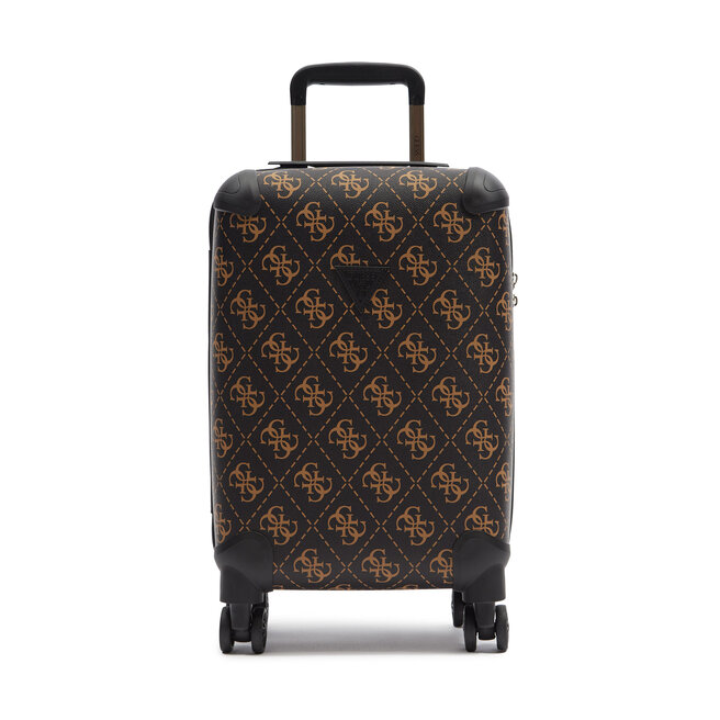 Walizka kabinowa Guess Berta (S) Travel TWS868 - Brązowy