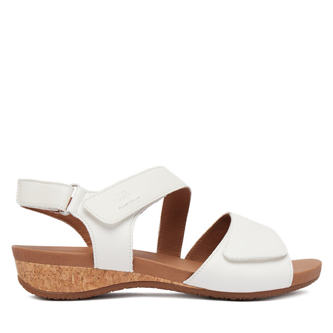 Sandały Josef Seibel Fleur 01 88201 Biały - kobiece