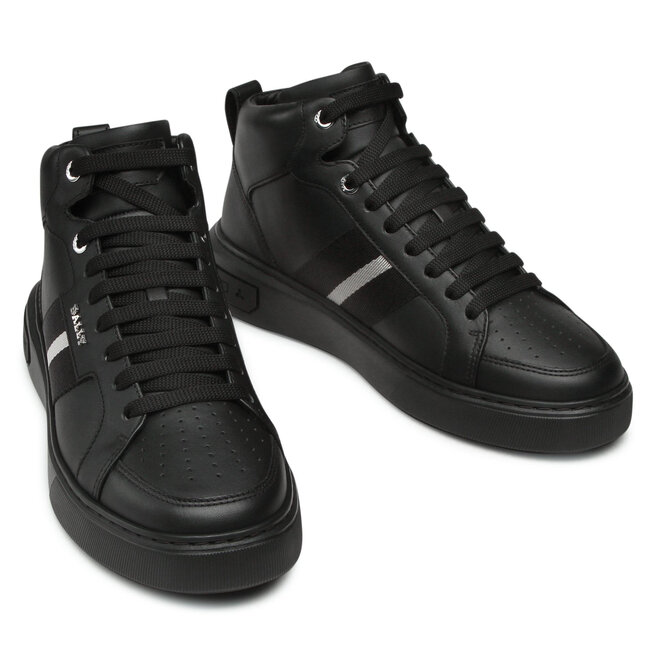 Bally Сникърси Bally Myles 6237762 Black Calf Plain
