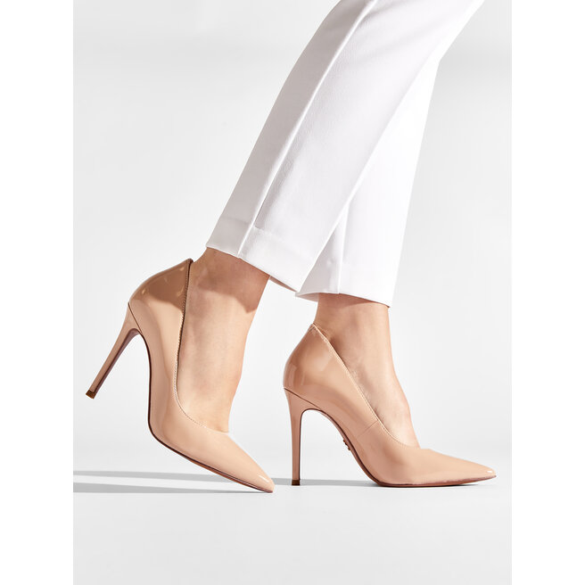 MICHAEL Michael Kors Pantofi cu toc subțire MICHAEL Michael Kors Keke Pump 40F9KEHP1A Lt Blush