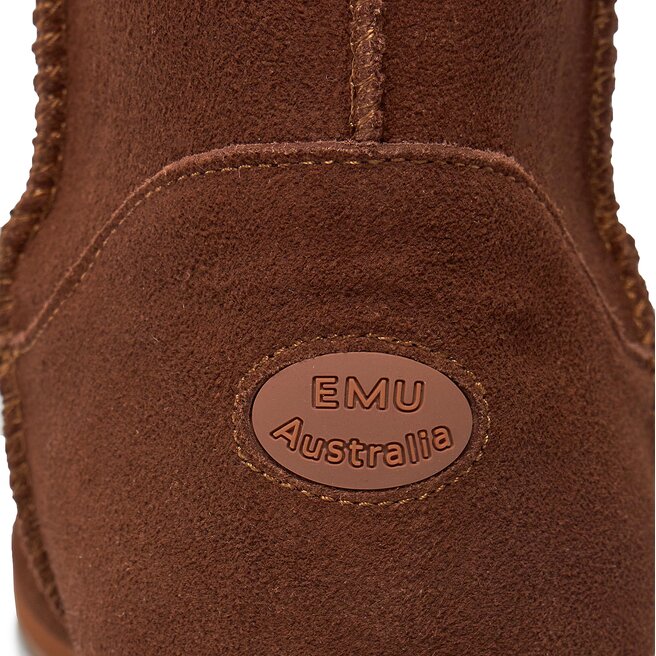EMU Australia Boty EMU Australia Brumby Lo Teens T10773 Oak