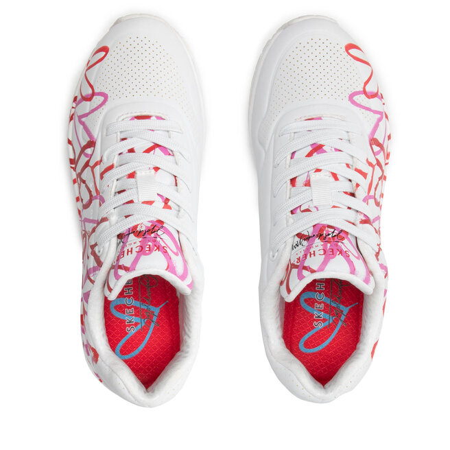 Skechers Tenisice Skechers Spread The Love 155507/WRPK White/Red/Pink