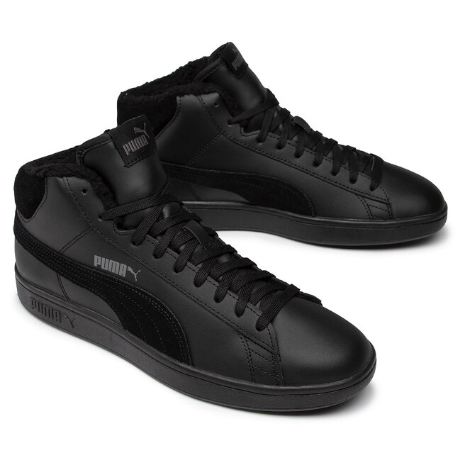puma smash all black