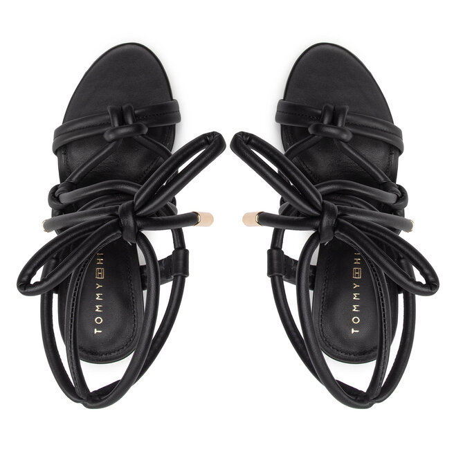 Tommy hilfiger 2025 black sandals