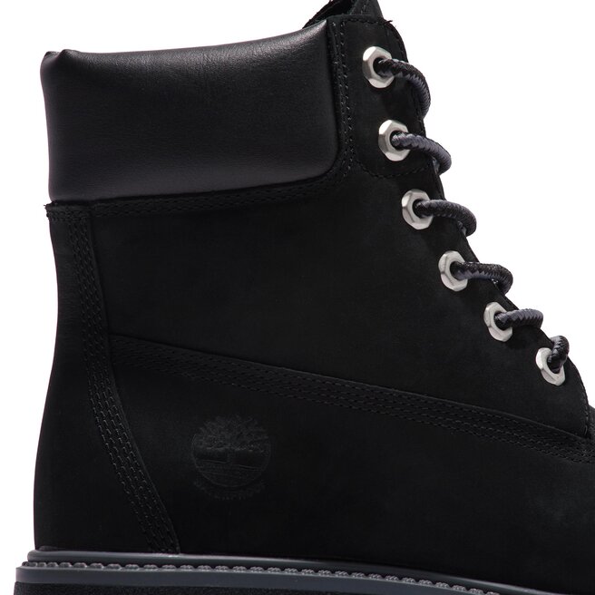 Timberland Turistická obuv Timberland Stone Street 6In Wp TB0A5RH50151 Black Nubuck