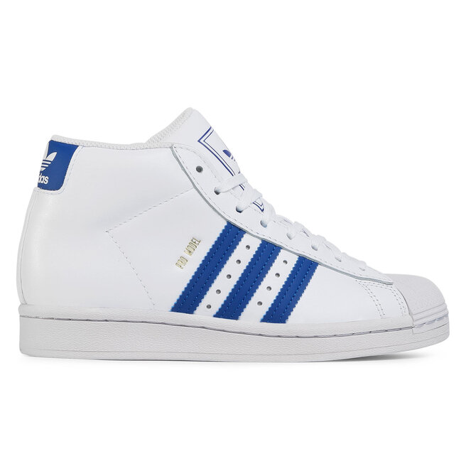 Adidas pro model white and blue Clearance