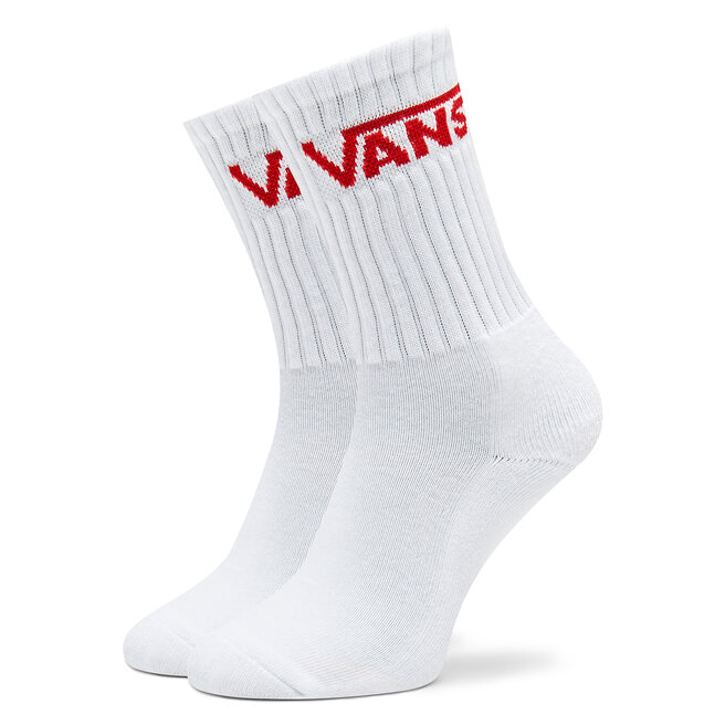 Vans Set di 3 paia di calzini lunghi da bambini Vans Classic Crew VN000XNQBWH1 True Red/White