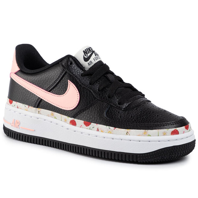 Nike Взуття Nike Air Force 1 Vf (Gs) BQ2501 001 Black/Pink Tint/White